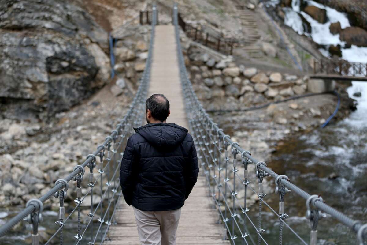 Göksu Şelalesi yeni asma köprüsüyle doğaseverlerin gözdesi oldu 5